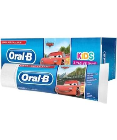 Oral-B - Children's Toothpaste 3 years - Cars 75ml - Buy Online on GoSupps.com