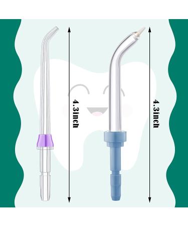 6-Piece Water Flosser Replacement Classic Jet Tips - Flosser Refill Heads for Effective Oral Hygiene - Buy Online on GoSupps.com
