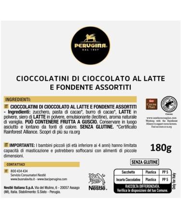  Perugina PERUGINA Grifo Assorted Chocolate Melts and Milk 180g Bag - Buy Online on GoSupps.com