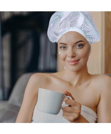 Ykhsuaou Mesh Plop Cap for Drying Curly Hair - Adjustable Cord Strain - Perfect for Frizz-Free Results - Buy Online on GoSupps.com