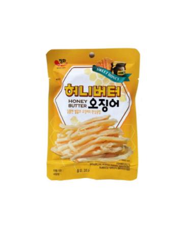 JUNGHWA Grilled Honey Butter Squid - 1.05 Ounce (Pack of 3)