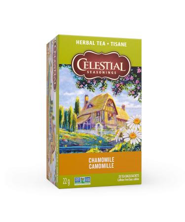 Celestial Seasonings Herbal Tea Caffeine Free Chamomile 20 Tea Bags 0.9 oz (25 g)
