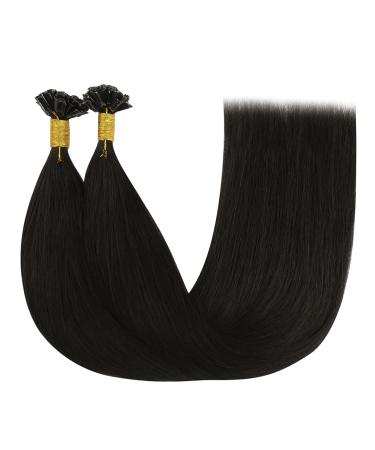Youngsee Real Hair Extensions - Bonding | 40cm Brown Remy Hair U Tip | 50g Dark Brown #2 - Buy Online on GoSupps.com