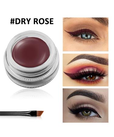 Buy Erinde Black Gel Eyeliner - Waterproof Long-Lasting Cream Formula with 6 Brushes | Intense Pigments for Flawless Makeup - Buy Online on GoSupps.com