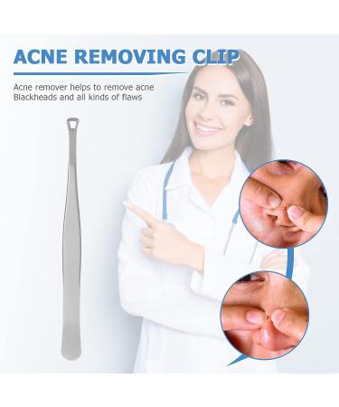 Healifty Stainless Steel Pimple Remover Facial Tool - Professional Blemish & Comedone Extractor for Acne Removal - Buy Online on GoSupps.com