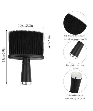 Anseom 2-Piece Neck Brush Set for Hairdressers | Soft Fiber Bristles & Plastic Handle | Ideal for Salon Hair Cutting and Styling - Buy Online on GoSupps.com