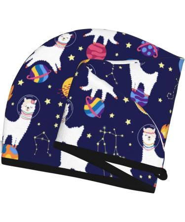 Shop Lama in Space Microfiber Hair Towel - Super Absorbent Coral Velvet Wrap for Long Curly & Thick Hair - Quick Dry & Soft for Women - Buy Online on GoSupps.com