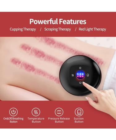 Buy Professional Intelligent Electrical Cupping Therapy Massager - Red Cupping Tools for Muscle Pain Relief | Fast International Shipping - Buy Online on GoSupps.com