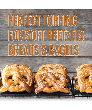 Pretzel Sea Salt - Premium All Natural Coarse Topping for Pretzels, Bagels & Breads - 1 lb pack by Sea Salt Superstore - Buy Online on GoSupps.com