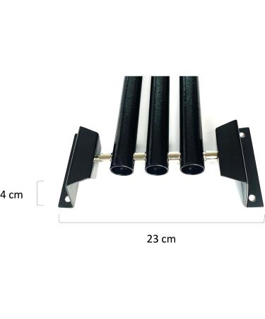 Yes Horse Ceiling Holders - Metal Bracket for Sabrack & Saddle Storage (60 cm Black Swiveling) | Durable Horse Box & Stable Solutions - Buy Online on GoSupps.com