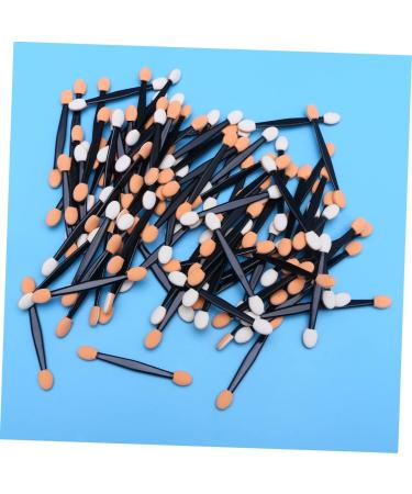 Beavorty 100pcs Makeup Eyeshadow Makeup Sponge Eyeshadow Sponge Eye Shadow Stick Double Head - Buy Online on GoSupps.com
