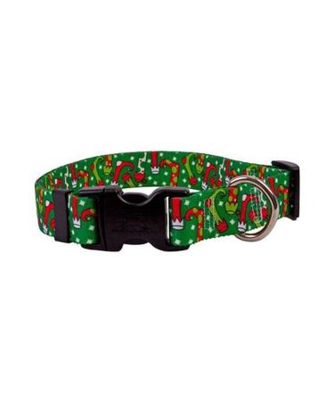 Yellow Dog Design Easy-Snap Pet Collar Medium 14" - 20" Christmas Stockings