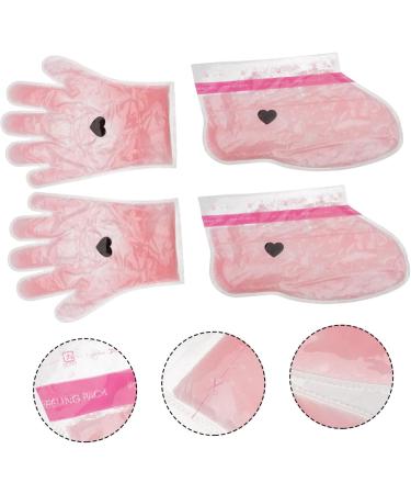 Ipetboom Paraffin Wax Socks 2 Pairs Wax Gloves Hand Paraffin Bath Liner Gloves Spa Kit Wax Feet Cover Ghost Headband Wax Glove Foot Cover Panda Headband Nursing Cover Red Paraffin Wax Care - Buy Online on GoSupps.com