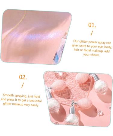 FOMIYES 3pcs High Gloss Dusting Glitter Balloons Sparkle Powder Spray Loose Glitter Spray Miss Luster Flash 7.5x7cm x3pcs Purplex3pcs - Buy Online on GoSupps.com