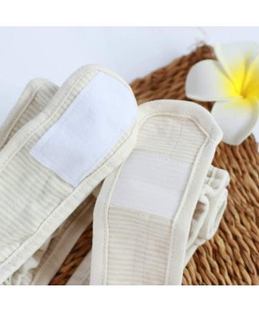 Topwon Cotton Baby Cloth Diaper Fastener - 6 Pack Waist Support Belt for Baby - Reusable & Washable - Replace Diaper Pins - Buy Online on GoSupps.com