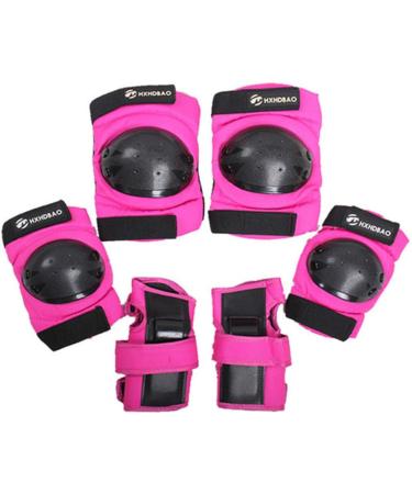 LIOOBO Kids Protective Gear Set - Knee Pads, Elbow Pads, Wrist Guards for Scooter Roller Skating - 6Pcs Outdoor Sports Kit - Buy Online on GoSupps.com