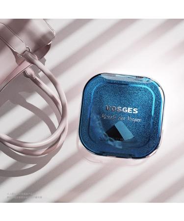 Blue Retainer Case with Lid Hinge - Large Slim Holder for Retainers, Aligners, and Night Guards - Buy Online on GoSupps.com