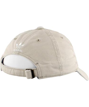 adidas Originals Women's Relaxed Strapback Cap - Khaki/White - Buy Online on GoSupps.com
