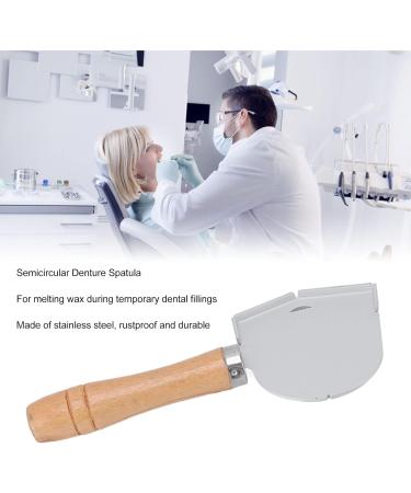 Denture Shovel Semi-Circular Hot Wax Shovel for Dental Restoration - Buy Online on GoSupps.com