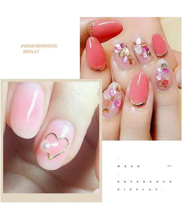 heaven2017 Chic Mixed Hollow Geometric Metal Frame Nail Art DIY Decor Rivet Manicure Tool 6# - Buy Online on GoSupps.com