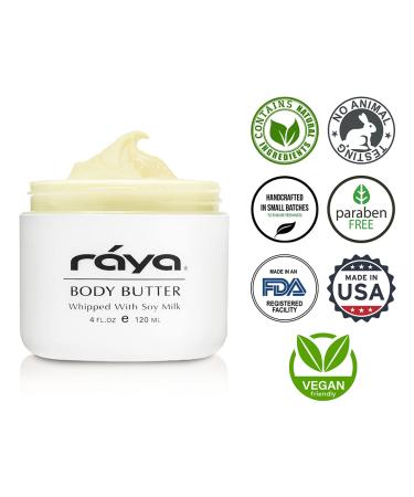 Raya Body Butter - Thick Moisturizer for Dry Hands & Feet | Luxurious Massage Cream for All Skin Types - International Shipping Available - Buy Online on GoSupps.com