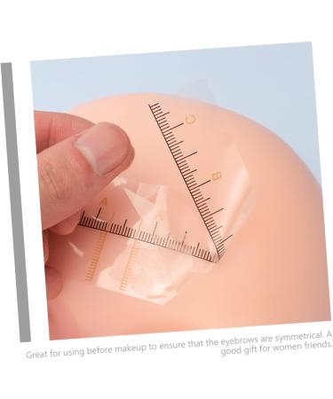 GLEAVI 10pcs Tools Eyebrow Ruler Tool Eyebrow Template Measuring Ruler Mold Eyebrow Trimming Guide Ruler - Buy Online on GoSupps.com