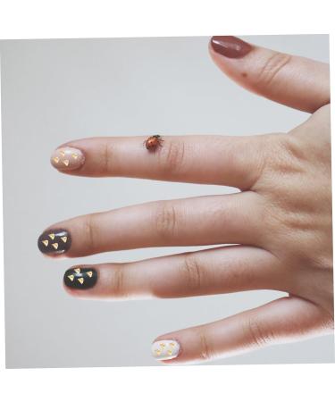 BIUDECO 1 Glass Chip Nail Art Accessories DIY Glass Fillers Nail Glass Epoxy Fillers DIY Nail Art Crushed Glass Manicure DIY Accessories Manicure Fillers Manicure Charm 0.5X0.3cm Golden - Buy Online on GoSupps.com