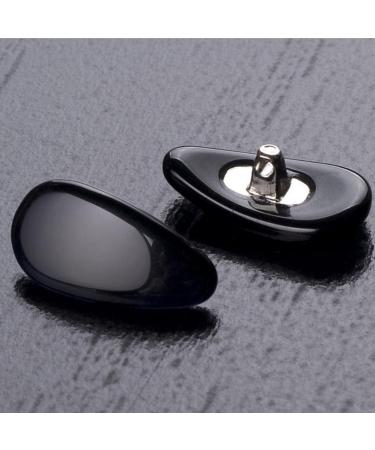 Harilla Green & Black Screw-In Eyeglass Nose Pads - Antislip 14mm for Glasses & Sunglasses - International Shipping Available - Buy Online on GoSupps.com