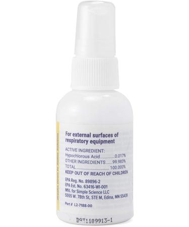 CleanSmart CPAP Disinfectant Spray to Go 2 oz Travel Bottle - Pack of 3 | Portable CPAP Cleaner - Buy Online on GoSupps.com