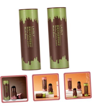 Beavorty 8 Pcs Repair Sculpting Contour up Grey Cover up Hairline Shadow Shadow Root Powder Hairline Powder Concealer Filling Eyebrow Pencil Abs 1 count (Pack of 1) Brownx4pcs - Buy Online on GoSupps.com