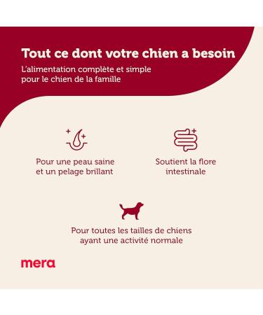 Mera essential beef dry food for normally active adult dogs (12.5 kg) - Buy Online on GoSupps.com