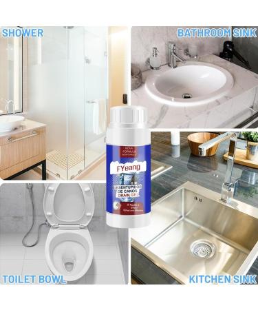 FYeang Powerful Pipe Dredging Agent Pipeline Dredging Agent Sink Drain Cleaner Kitchen Toilet Pipeline Dredge Agent Cleaning Tool for Kitchen Toilet Pipeline - Buy Online on GoSupps.com