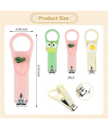 Leikedun Kids Nail Clippers Set - Sharp 3-Piece Set for Women, Girls, and Children - Buy Online on GoSupps.com