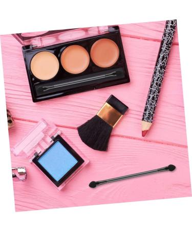 Healeved 90 Pcs black blush makeup eyeshadow sponge wooden handle eye makeup brushes - Buy Online on GoSupps.com