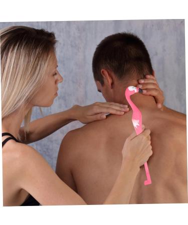 Beavorty 2-in-1 Back Scratcher & Foot Massager - Bamboo Tool with Funny Handle for Aggressive Scratching & Relaxation | Unique Wood Carvings & Curved Design - Buy Online on GoSupps.com