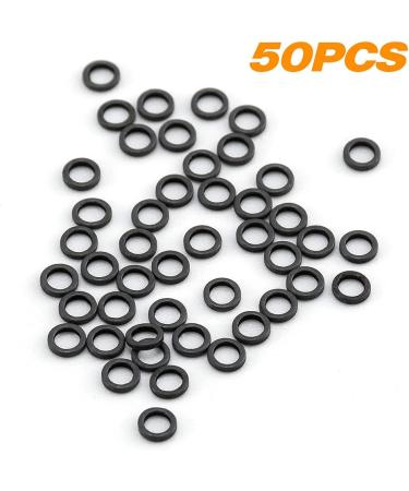 Dr.Fish 50 Pack Stainless Steel Fly Fishing Tippet Rings - 2mm/2.5mm - Lightweight Low Profile for Trout, Salmon, Crappie, Bluegill, Steelhead - Buy Online on GoSupps.com
