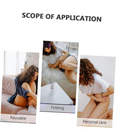 Heallily Reusable Sanitary Pads Set - Charcoal Fiber Washable Menstrual Napkins with Bag for Women & Girls - Eco-Friendly Comfort - Buy Online on GoSupps.com