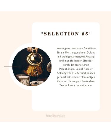  Tea of Dreams Organic Tea Powder | Pick #5 | China Tie Kuan Yin | Tea in Vrac | 130 g - Buy Online on GoSupps.com