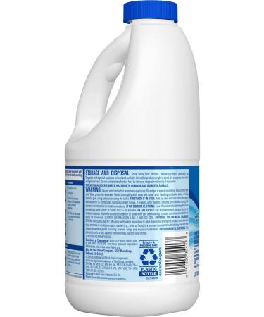 Clorox Splash-Less Bleach - 40oz, Pack of 2 | Disinfecting Formula Kills 99.9% Bacteria & Viruses - Buy Online on GoSupps.com