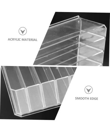 Didiseaon 2 Sets Divider Storage Box Eyeshadow Acrylic Cosmetic Organizer Home Cosmetic Holder Storage Rack - Buy Online on GoSupps.com