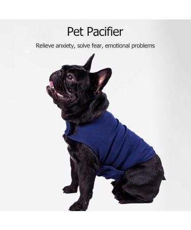 WingFly Dog Anxiety Relief Coat Adjustable Dog Anxiety Jacket Wrap Anxiety Jacket Shirt Calming Coat Thunder Dog Wrap for Anti Anxiety and Stress Relief Calming (L Blue) L Blue - Buy Online on GoSupps.com