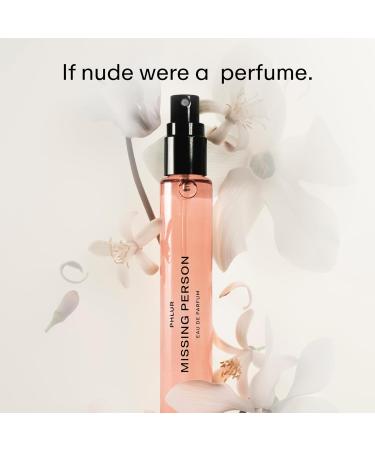PHLUR Missing Person Eau de Parfum - Travel Size Perfume for Women & Men Fragrance - Floral Skin Musk Perfume with Bergamot Musk Orange & Sandalwood (9.5mL) 10mL - Buy Online on GoSupps.com