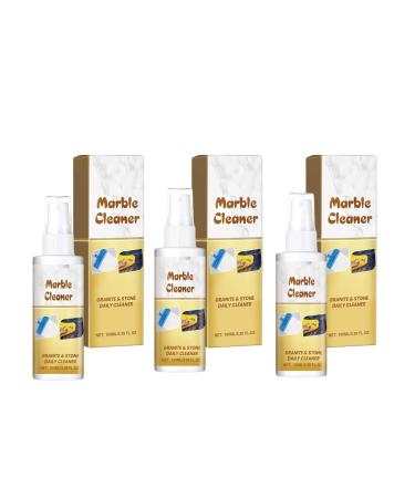 3Pcs Multiple Surfaces Marble Stain Remover 100ml Gentle On Stone Powerful On Dirt