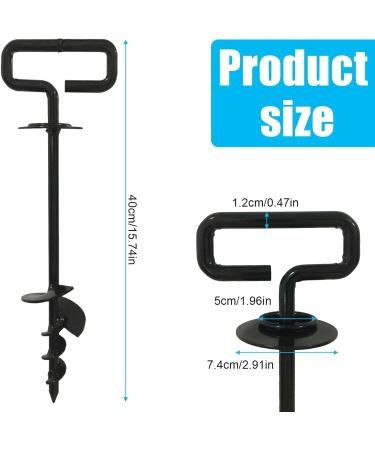Premium Floor Anchor for Dogs - Durable Binding Posts for Camping & Garden | Secure Leash for Small Medium & Large Dogs - Buy Online on GoSupps.com