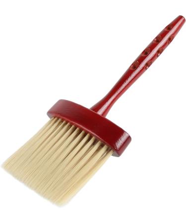 Barber Neck Duster Comfortable To Hold Removes Broken Hair Barber Brush Neck Duster Long Handle for Home - Buy Online on GoSupps.com