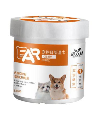 Ioensy Pet Eye Cleaning Pads - 130pcs/box Gentle and Effective