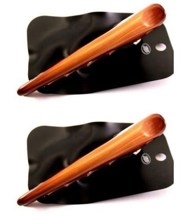 Hair clip Very elegant long hair clip Unique style Brown flamingo beak clip