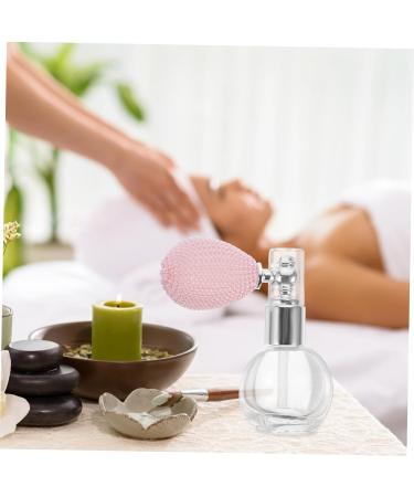 HAPINARY Empty Bottle Perfume Bottle Refillable Perfume Bottle Labs Perfume Bottle with Pump Refillable Bottle Crystal Perfume Glass Bubble Dispensing Pump Travel medium Golden - Buy Online on GoSupps.com