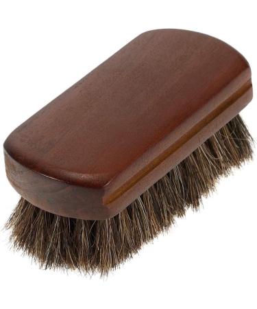 Natural Horse Hair Whisker Brush - Premium Facial Cleaning & Shaving Brush for Men | Barber Equipment Tools - Buy Online on GoSupps.com