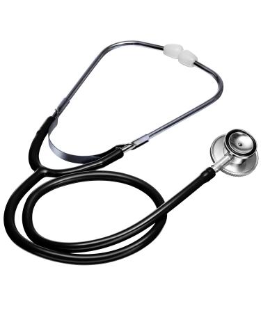Buy Novamedic Classic Black Dual Head Stethoscope - 22-inch Adult Size for Nurses Doctors & Cardiac Care | International Shipping Available - Buy Online on GoSupps.com